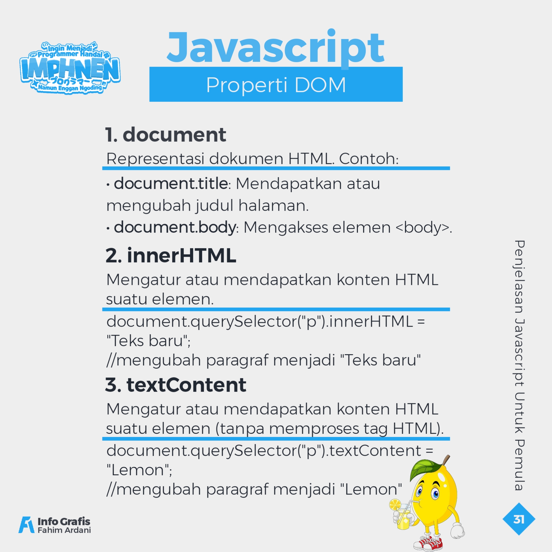 Penjelasan Javascript part 1